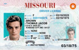 Missouri (MO) – Driver's License PSD Template Download 2022
