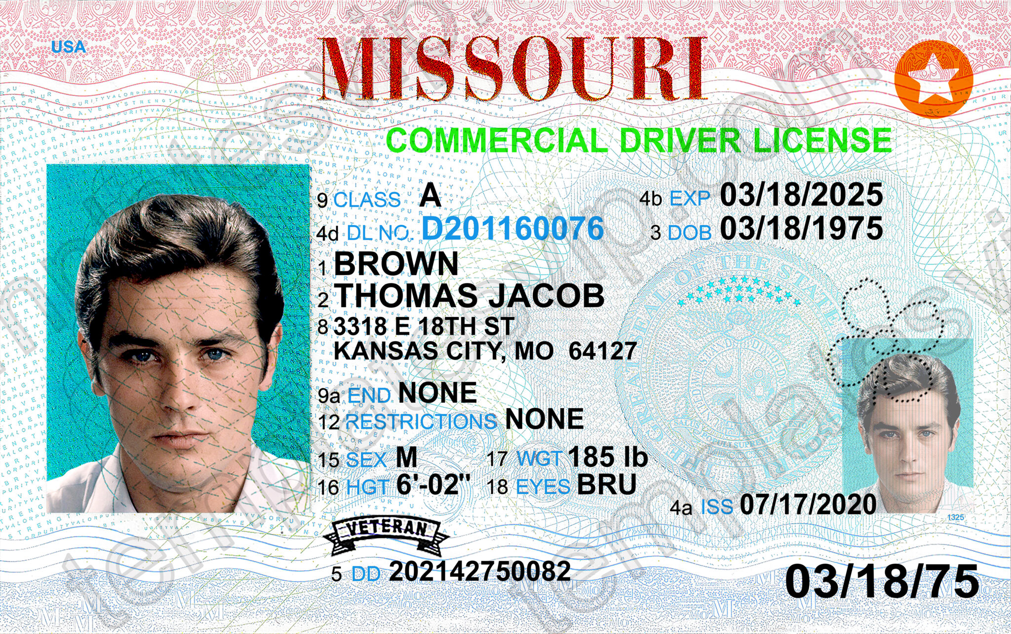 missouri drivers license issue date