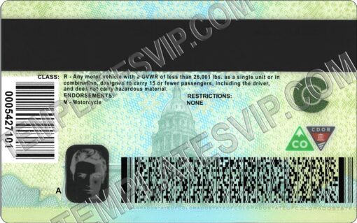 Colorado_Driver_License_NEW_NEW V2 2022 BACK
