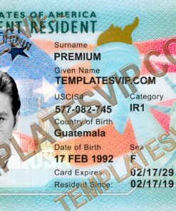 USA PERMANENT RESIDENT PSD TEMPLATE 2022
